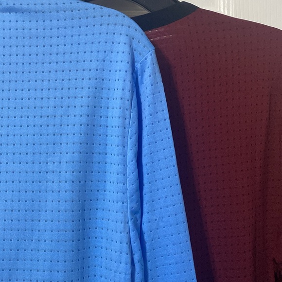 Athletic Works men’s and big men’s  active long sleeve shirts; size: M(38-40) - Picture 4 of 4